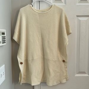 Loft - Oversized Shortsleeved Poncho - XS/S